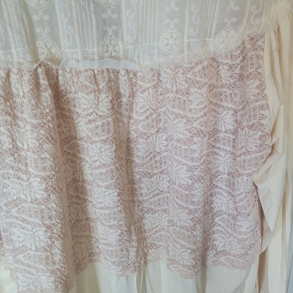 POL Cream/Light Pink Loose Fit Long Sleeve Button Up. Size S. NWOT - Picture 7 of 10